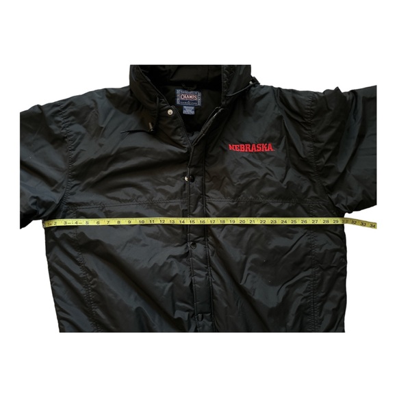 Nebraska Huskers Winter Sideline Coat Vintage Men’s Size XXL Embroidered Logo - Picture 9 of 10